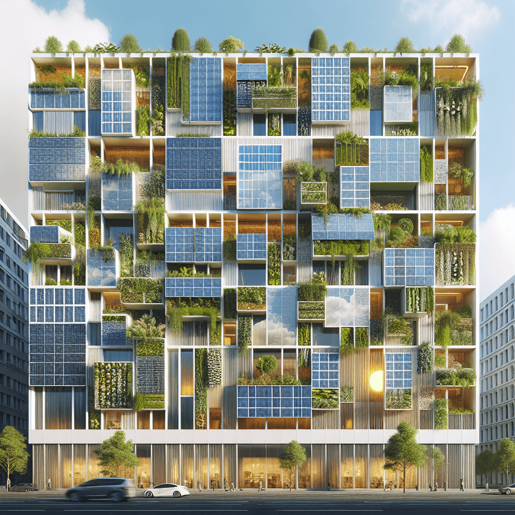 “Facciate Eco-Sostenibili: Un Passo Verso la Pratica della Costruzione Verde”