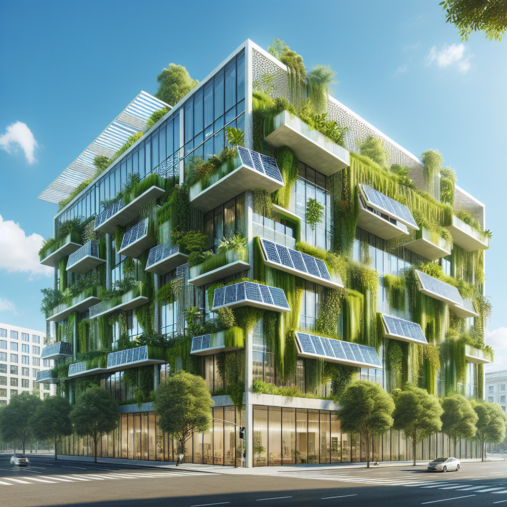 “Eco-Facciate: Il Futuro dell’Architettura Verticale Verde”